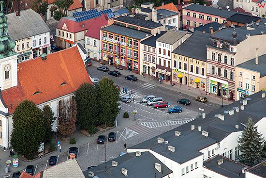 Nowe Miasto Lubawskie, Rynek Miejski. EU, PL, Warm-Maz. Lotnicze.